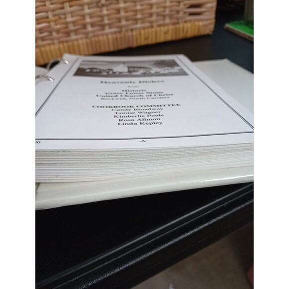 Grace Lower Stone United Church Cookbook Rockwell‎ NC 2000 North Carolina - Picture 3 of 10